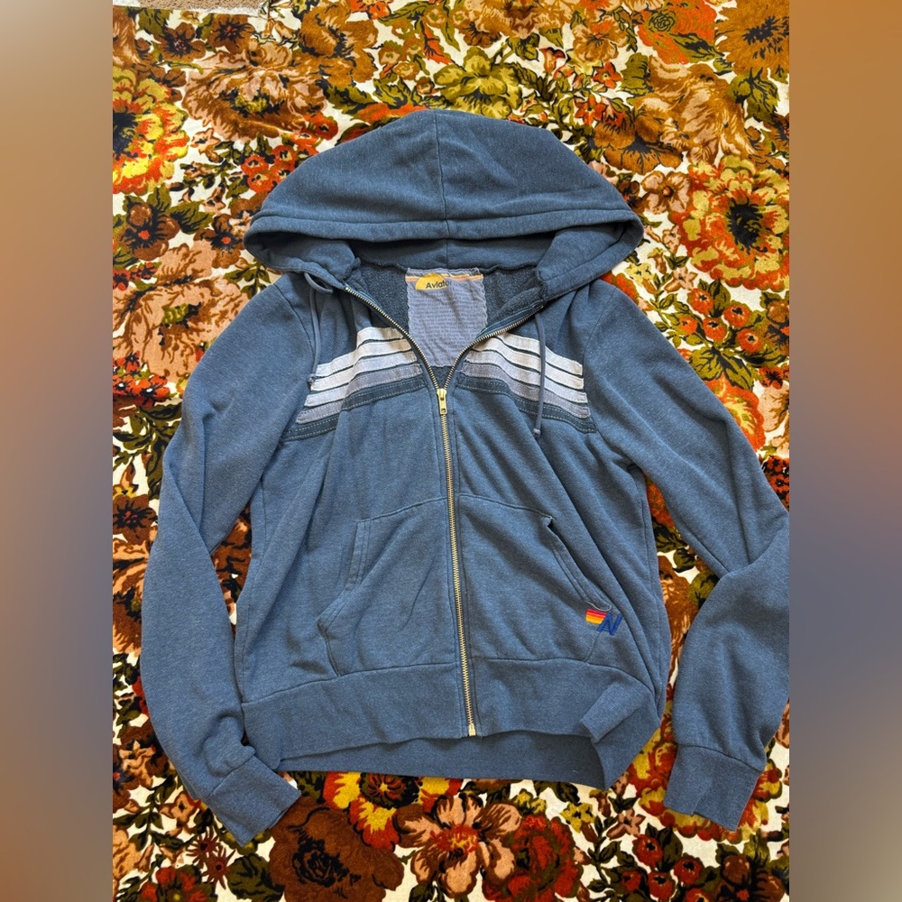 Aviator Nation Charcoal Hoodie and sweatpants set